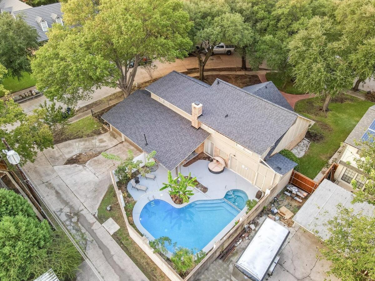 Stunning 5Br 2Ba Holiday Home With Private Pool And Cinema ดัลลัส ภายนอก รูปภาพ